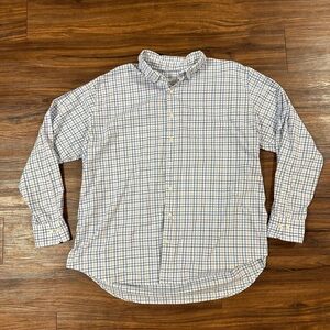 Peter Millar Men's Long Sleeve Dress Shirt Button Up Size XXL